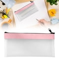 thumbnail image 3 of Clear Pouches with Zipper Small Clear Makeup Bag for Travel Purse Lipstick Earphone Organizer, 3 of 7