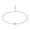 10K White Gold, variant on FINE JEWELRY 925 Sterling Silver Round Lab Grown Diamond Solitaire Stone Chain Bracelets (1/5 cttw, D-F Color, VS1 Clarity) 7"