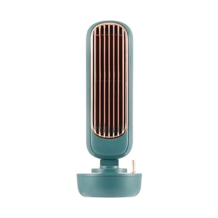 

✪ Humidification Tower Spray Fan Desktop Cooling Humidification Refrigeration Water Supply USB Air Conditioning Tower Fan