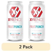 (2 pack) Xyience Fruit Punch Energy Drink, 16 fl oz can