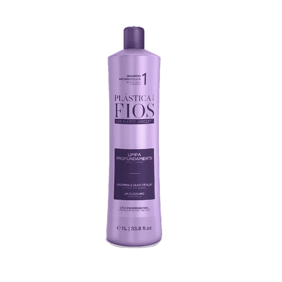 Plastica Dos Fios Anti Residue Shampoo 33 fl.oz / 1 Lt