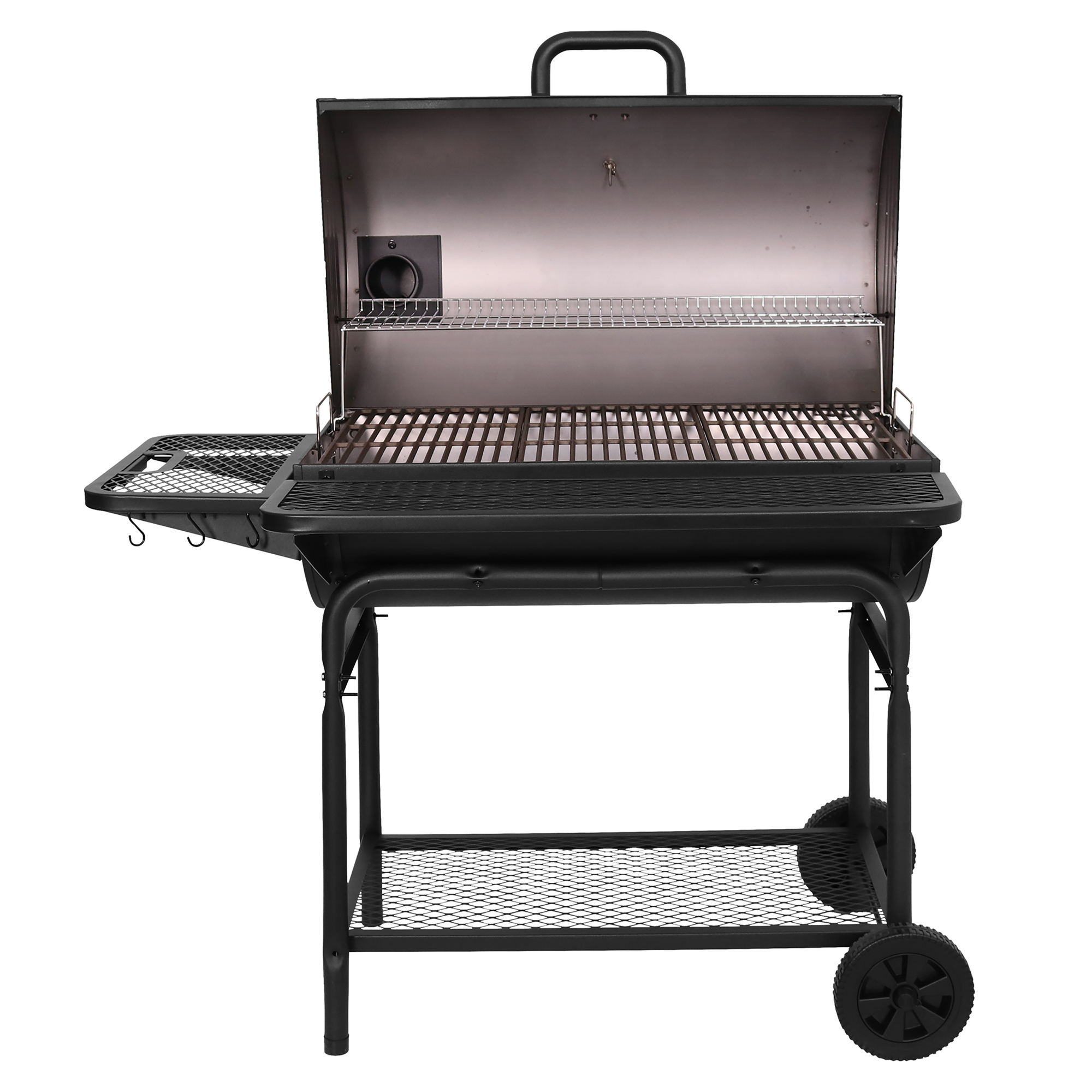 Heavy Duty Charcoal Grill Outdoor Yard Patio BBQ Barbecue Smoke Stack
