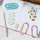 thumbnail image 3 of Paquete de 60 Clips de Papel Acrílicos para Sublimación, Tamaño Jumbo de 10 X 5 cm, para Oficina, Hogar, Escuela, Bricolaje., 3 of 7