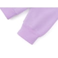 thumbnail image 4 of Cooltree Girl's Purple Sweatshirt - Cute Ribbon Bow Appliques Crewneck Fleece Drop Shoulder Pullover Tops Size 16, 4 of 7