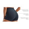 thumbnail image 4 of Shorts CRZ YOGA Butterluxe tiro alto 6 cm azul marino L, 4 of 5