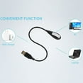 thumbnail image 5 of Hanerdun USB LED Light Portable Laptop Computer Light Desk Table Flexible Reading Lamp Black, 5 of 9