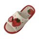 thumbnail image 5 of Zapatillas de mujer Zapatillas de fresa Encantadoras Transpirables Cómodas Zapatillas para el hogar con punta abierta Zapatillas de casa para sala de 36 a 37, 5 of 8