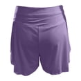 thumbnail image 7 of TANYSU Women's High Waist Beach Shorts With Lined Pockets Loose Casual Athletic Summer Shorts Outdoor Activities Daily Wear Solid Color Bottoms Versatile, 7 of 7