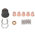 thumbnail image 2 of Kit de Accesorios de Antorcha de Cortador de Plasma, Fácil Instalación de Torcha de Plasma Consumibles 13 Piezas de Tamaña de Electrodos de Tamamo Estándar Para Trabajo de, 2 of 7