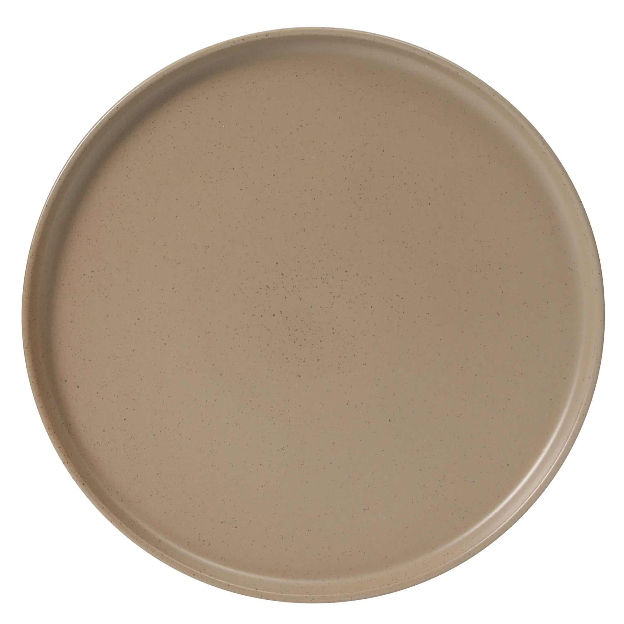 Gibson Elite Overbrook 16-Piece Pottery Clay Stoneware Dinnerware Set – Terraccotta Brown Reactive Glaze, Stackable Plates and Bowls w/ Pasta Bowl, Service for 4 – Microwave & Dishwasher Safe
