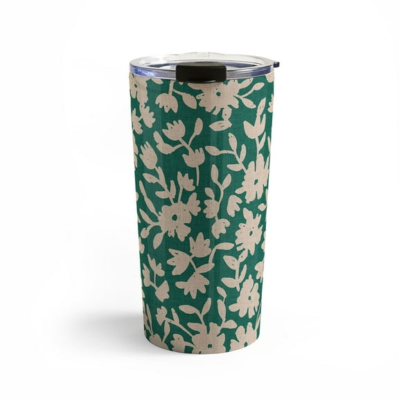 Society6 Holli Zollinger Cerie Bouquet Garden 20 oz Stainless Steel Travel Mug