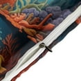 thumbnail image 5 of Underwater World Ship Coral Bedding Sets Twin Duvet Cover 3 Piece Cute Bed Set for Boys Girls Kid, 5 of 6