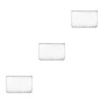 thumbnail image 3 of Methold 10 piezas Contenedor de bolsa con cremallera Conveniente Bolsa de documentos de PVC Bolsa de retención de documentos Contenedores de Type1 NO1, 3 of 6