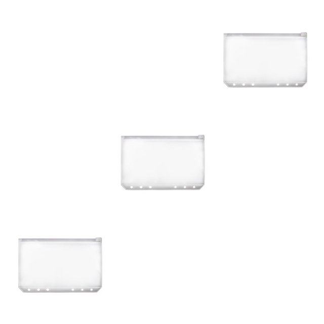 sweethay Contenedor de bolsa con cremallera de 10 piezas, bolsas impermeables para archivos, soporte para documentos simples, bolsa de Type1 NO1