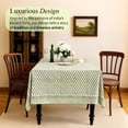 thumbnail image 2 of Mantel CPC COTTON PRINT CLUB 203x304 cm con estampado de bloques verdes, 2 of 9