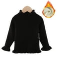 thumbnail image 2 of Esaierr Kids Toddler Fleece Sweaters Underlay for Girls,Baby Fall Winter Warm Jumper Bottom Plush Half High Collar Casual Autumn Winter Thermal Pullover Knit,Size 1-5Y, 2 of 8