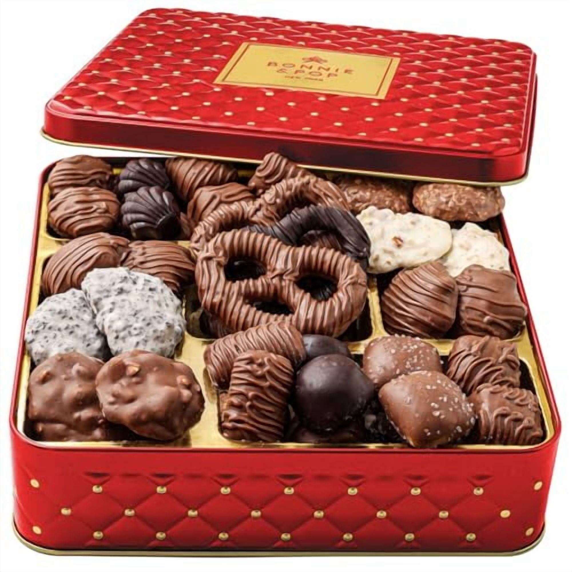 Merci Finest Assorted European Chocolates Gift Box, Milk Chocolate