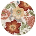 thumbnail image 2 of Safavieh Chelsea Caryn Floral Area Rug, Ivory/Pink, 6' x 6' Round, 2 of 10