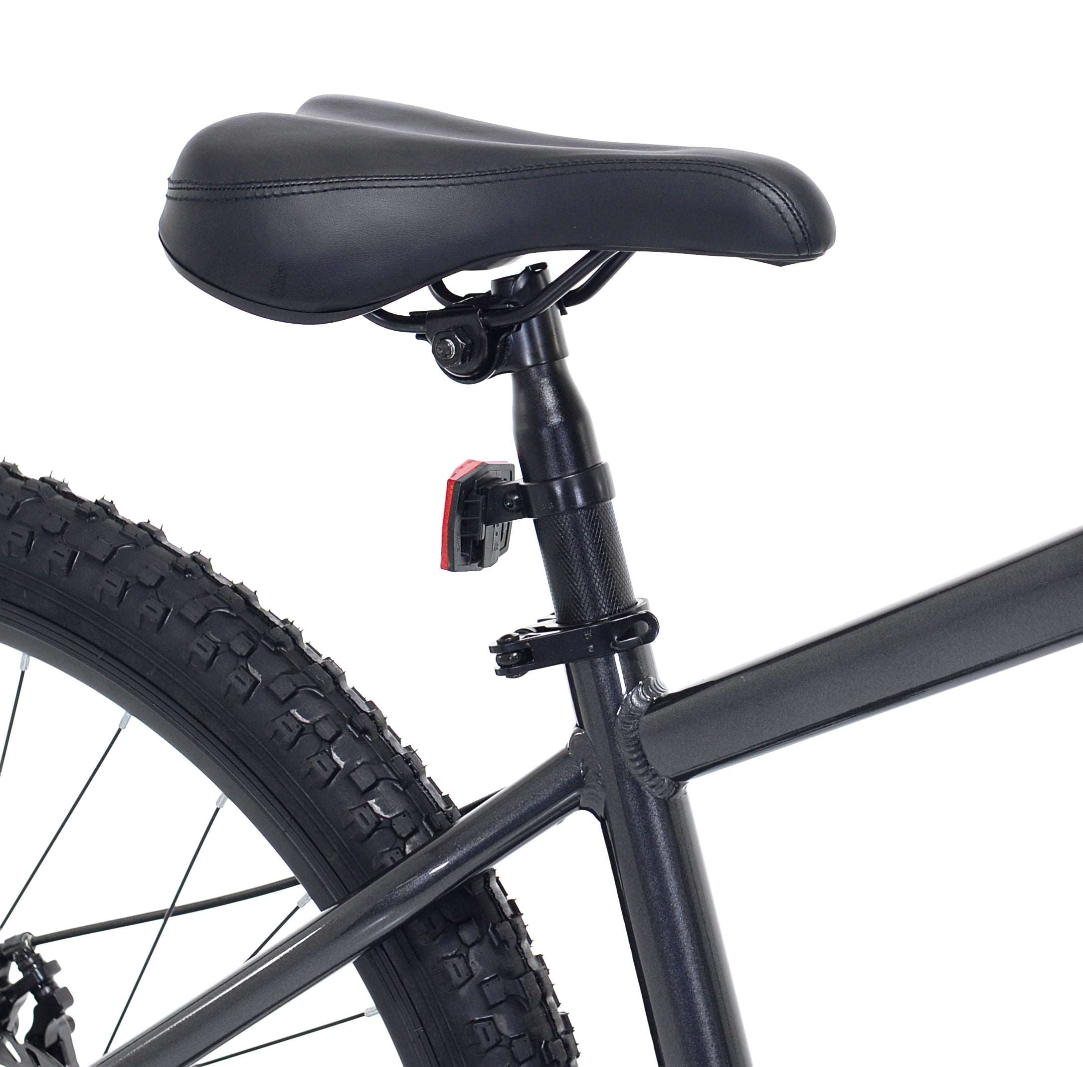 27.5" Ozark Trail Timber Mountain Bike, Medium Frame, Fits Riders 5'3"-5'8", Black, Unisex