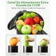 thumbnail image 3 of Extractor De Jugo Profesional Exprimidor ECOSELF 200W 1.2L Gris, 3 of 8