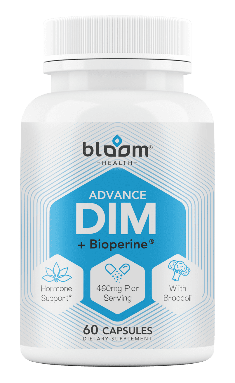 Bloom Health DIM Supplement 460mg Strength Estrogen Balance