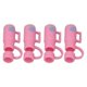 thumbnail image 2 of Straw Covers Dustproof Decorative Splash Proof Odorless Reusable Straw Toppers for Party ShoppingTravelling Camping 4 Cup Straw Caps, 2 of 5