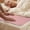 Pink, variant on Secfreeship Washable Waterproof Care Pad, Non-Slip Highly Absorbent Leakproof Bed Pad, Reusable Breathable Natural Fiber Household Mattress Protector for Indoor Use