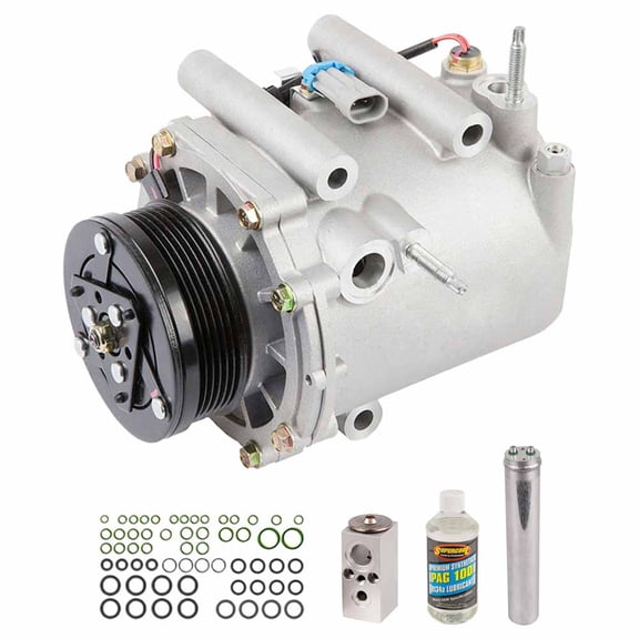For Pontiac Montana 2001 2002 2003 2004 2005 AC Compressor w/ A/C Repair Kit - BuyAutoParts