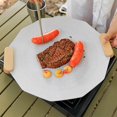 thumbnail image 3 of kurtrusly Multifunctional Barbecue Plate Round Korean Style for 38cm Universal Not Kitchen Restaurant, 3 of 9