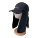 thumbnail image 1 of Child Removable Shawl Cape Sun Hat for Outdoor Fun Summer Fashionable Kids Baseball Caps Quick Drying Peaked Caps Black, 1 of 5