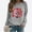 Gray, variant on SOOMLON Valentine's Day Shirts for Women Couple Valentines Gift Loose Long Sleeve Scoop Neck T Shirts Cute Heart Print Tops Trendy Valentines Clothes 2025 Gray XL