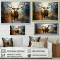 thumbnail image 4 of Designart "The Majestic Moose of Canada II" Animals Wall Art Print, 4 of 5