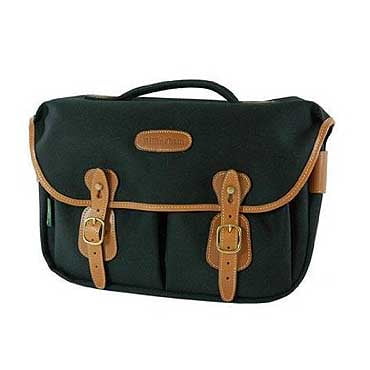 Billingham Hadley Shoulder Bag - Billingham Hadley Pro Shoulder Bag (Black Canvas & Tan Leather) BI505201-70