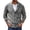 Gray, variant on Chunky Cable Knit Cardigan Sweaters for Men Shawl Collar Casual Button Down Sweater Jacket Loose Fit Comfort Textured Knitted Winter Outfits Gray L
