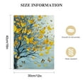 thumbnail image 2 of Nawypu  Big Tree Canvas Wall Art Colorful Butterfly on Tree Picture Prints Abstract Paintings for Modern Living Room Bedroom Decor Framed, 2 of 5