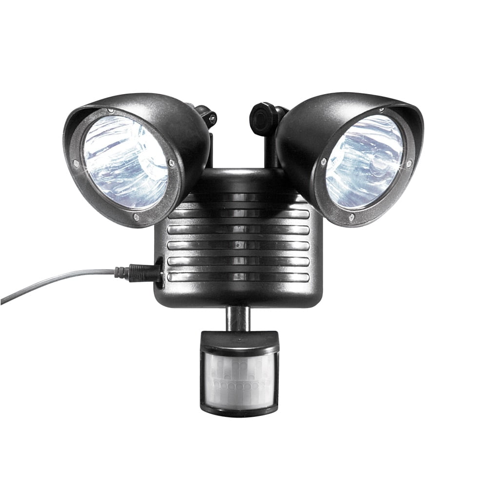 Solar Motion Sensor Light, Black by Collections Etc