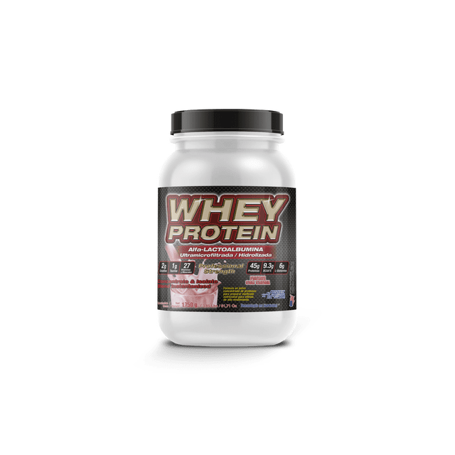 Whey Protein 1,750 Gr Alfa-lactoalbúmina Sabor Fresas con crema F&nt F&nt