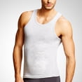 thumbnail image 5 of LODIENY Big and Tall (M-4XL) Tank Tops for Men Sleeveless Crew Neck Gym Workout Stretch Tees Ultra Light Muscle Slim Fit Fitness T Shirts Gray M, 5 of 5