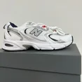 thumbnail image 3 of New Balance 530 White Running Shoes Sneakers White Silver MR530SG, 3 of 5