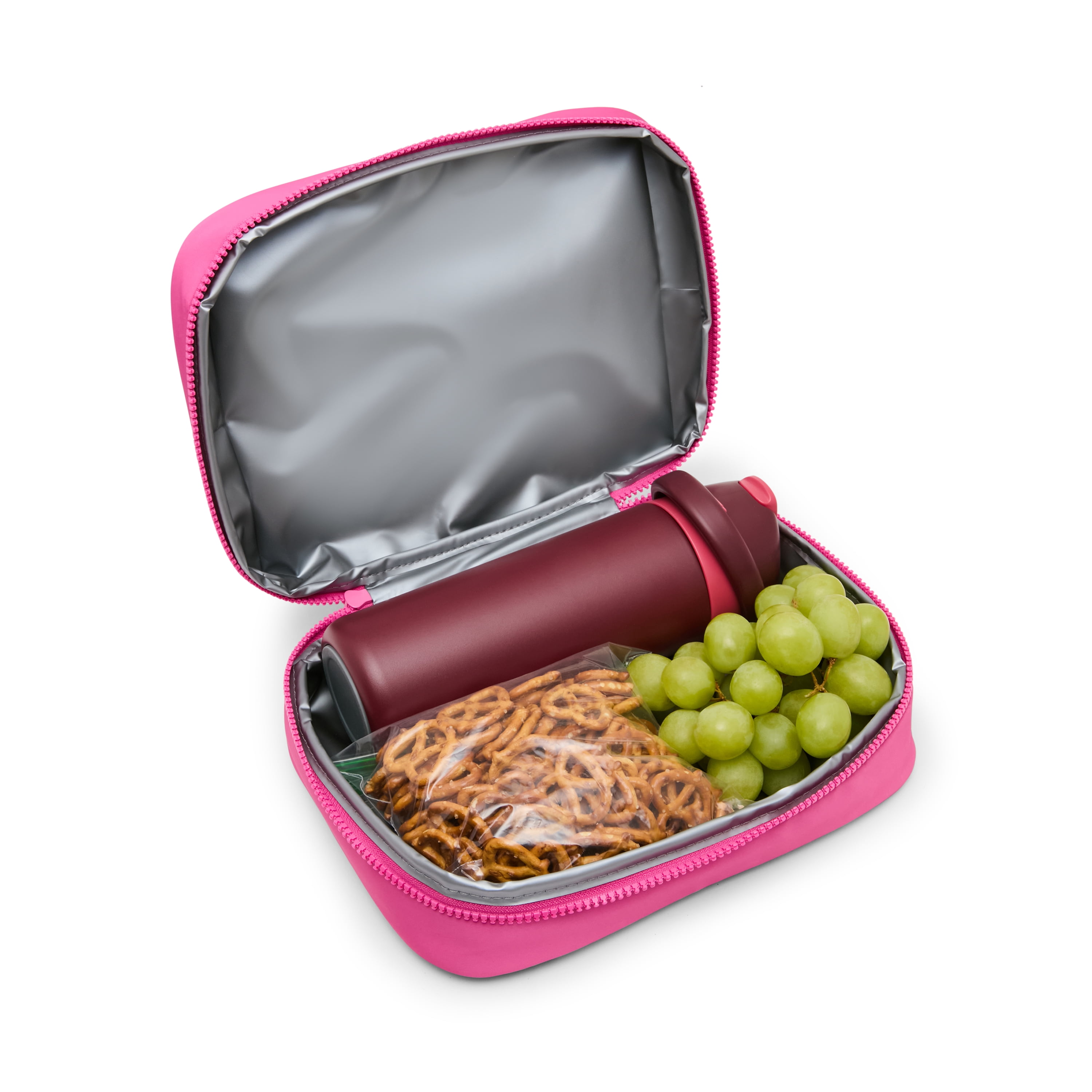 Madden NYC Zip Around Lunchbox, Pink
