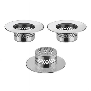 Bathtub Drain Cover,Bathroom Sink Strainer,Drain Hair Catcher,B(3pcs)