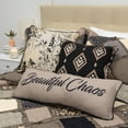 thumbnail image 3 of Donna Sharp Lexington Embroidered Cotton Square Decorative Pillow, 3 of 5