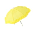 thumbnail image 2 of Cute Umbrella Parasol 1/4 1/6 Dollhouse Miniature Umbrella for 18 inch Dolls Yellow, 2 of 8