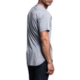 thumbnail image 3 of Victorious Men's Hipster Long Length Curved Hem T Shirt, Up To 5X, 3 of 8