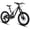 Black, variant on AIVA 20 Inch Mountain Bike, Magnesium Alloy Frame Dual Full-Suspension Mountain Bicycles, 7-speed Bike with Disc Brake