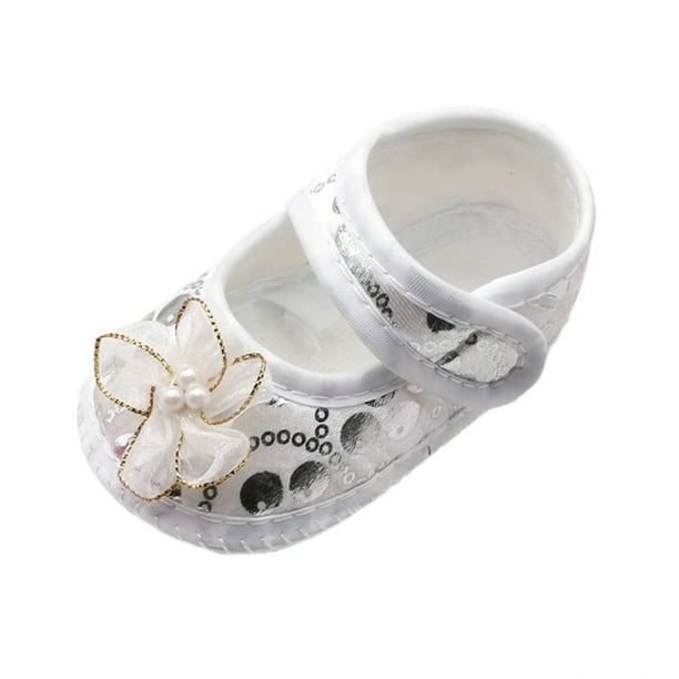 Prettyui Baby Girl Shallow Floral Printed Cotton Canvas Shoes Slip On Newborn Crib Soft Sole Casual Sneaker First Walkers Toddler Shoes Walmart Com Walmart Com