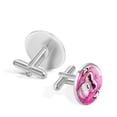 thumbnail image 3 of Monkey Elegant Dress Shirt Cufflink Set for Men, Stainless Steel, Wedding and Business Attire, 3 of 6