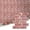 ‎BRICK-QU, variant on 10 count Peel and Stick Brick Tile -11.8"X11.8" Small Size PVC Faux Brick Wall Panels Printable Red Brick Wallpaper Backsplash Paneling for Living Room, Bedroom, RV, Kitchen, Fireplace