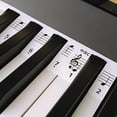 thumbnail image 3 of GuíA de Notas de Piano para Principiantes, Etiquetas de Notas de Teclado de Piano ExtraíBles, TamañO Completo de 88 Teclas, Sin Necesidad de Pegatinas, con Caja, 3 of 5