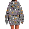 thumbnail image 6 of Enjoytime Womens Sweatshirts Halloween Ghost Printed Long Sleeve Hoodies Fall Fashion Cute Vintage Pullover Tops, 6 of 6
